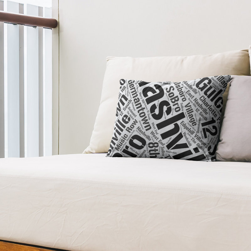 Coussin lombaire intérieur/extérieur nashville, Non, Noir