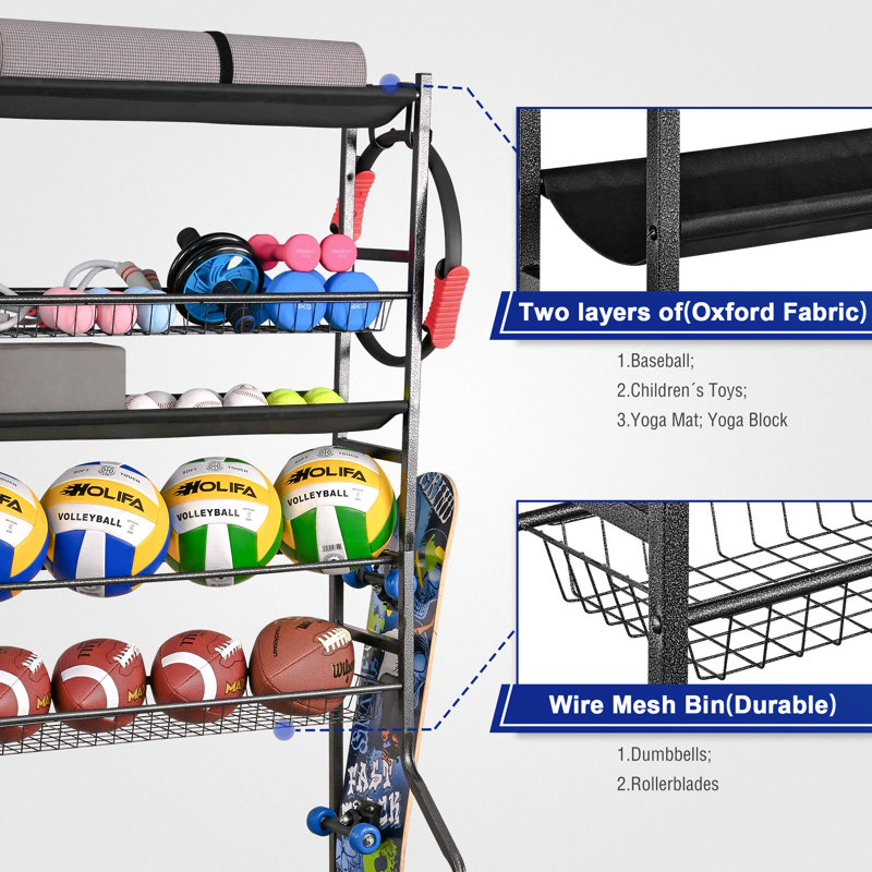 Spears Metal Multi-Use Sports Rack
