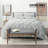 Double Brushed Pleated Duvet Cover Set-1138808768-1138794258