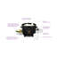 Salton Automatic 6-Cup Rice Cooker - White-86900118