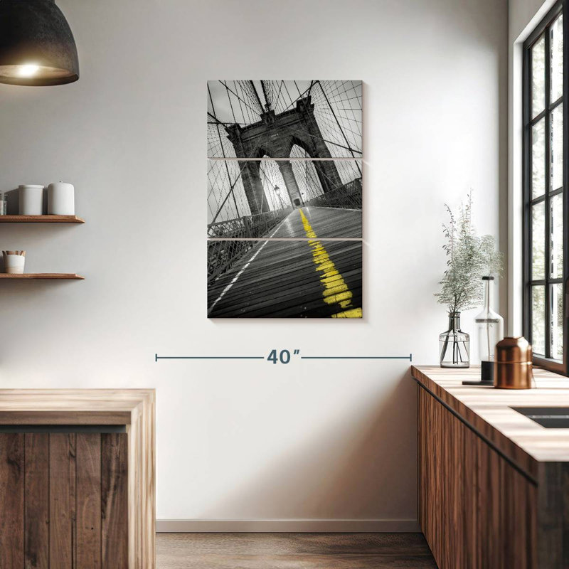 Lilie Brooklyn Bridge Pop, H 38 po x l 24 po