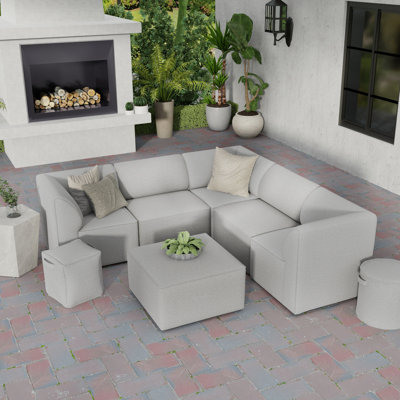 Canapé modulaire d'extérieur 6 pièces Big Joe