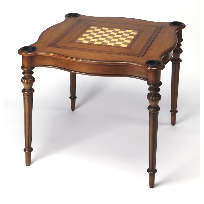 Annessa Lark Manor™ 32'' L Solid + Manufactured Wood Game Table