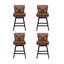 Tabouret de comptoir pivotant de 26 po Arabele-87800161