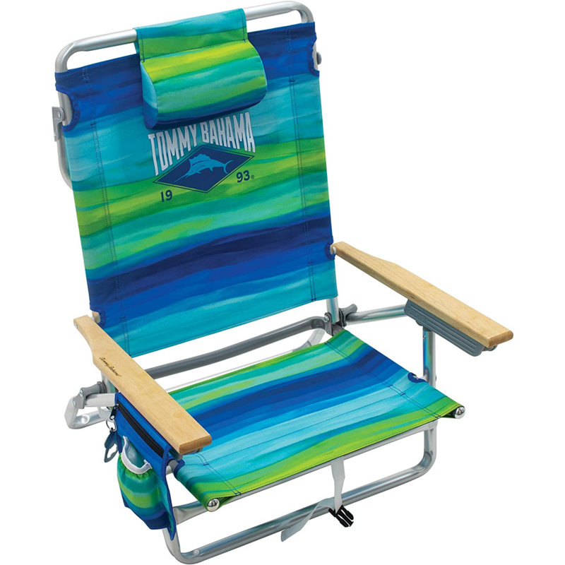 Folding Beach Chair, Blue