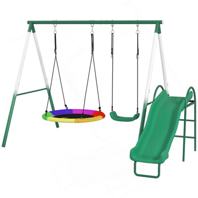 Metal Swing Set