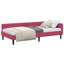 vidaXL Corner Bed Frame with Headboard Velvet-118804127