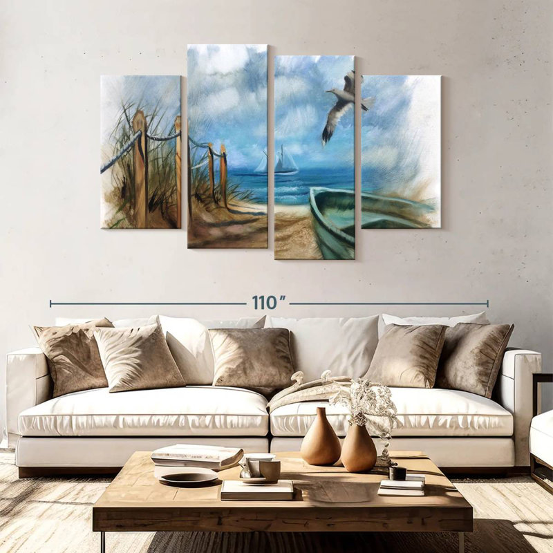 Aletra Nantucket, 54" H x 84" W