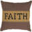 Faith Plaid 12" Throw Pillow