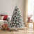 White, Red, Green (Geometric Motif)