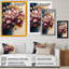 «Deep Pink Dahlia Floral Design III», art mural sur toile floral et botanique-1766090792-1766090794