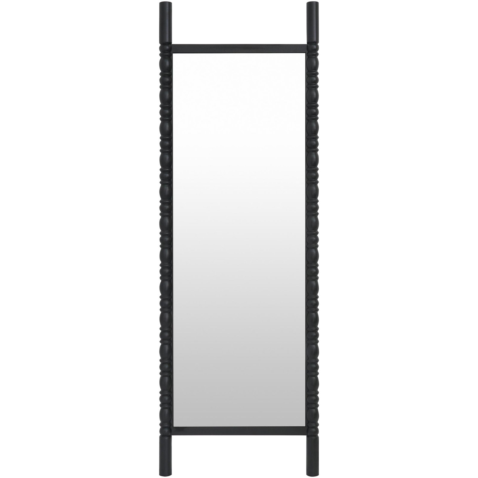 Bennet Full-Length Mirror, 65" x 22", Black