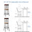 Tabouret de bar pivotant 29 po Bumpy-468678977