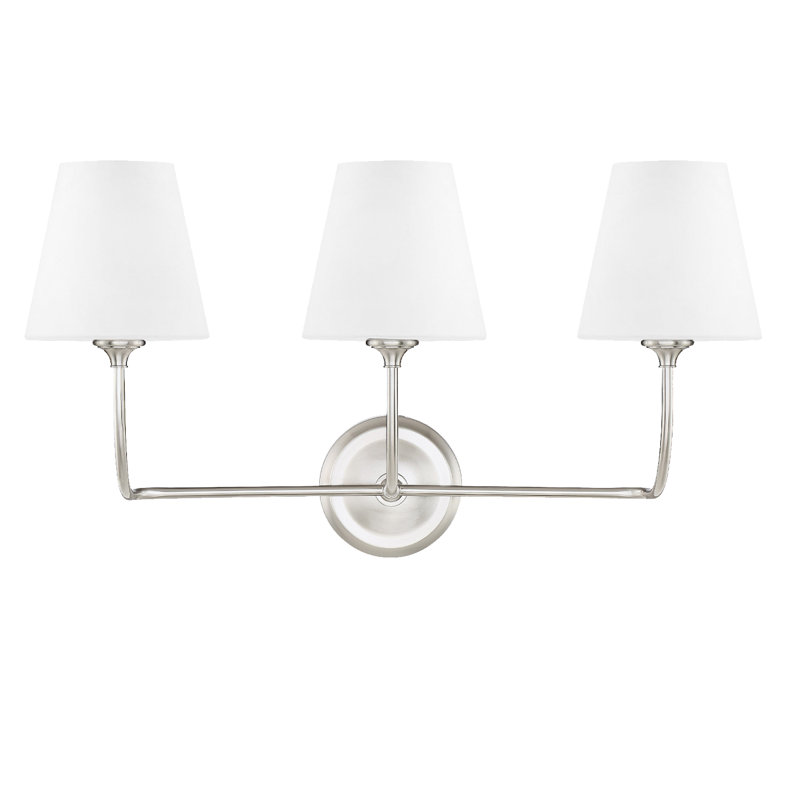 Alyanah 3 - Light Dimmable Vanity Light, Brushed Nickel