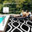 White/Black Indoor/Outdoor Area Rug-444316259