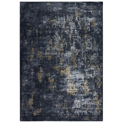 Tapis gris / noir Jonason