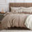 Essential Collection 100% Cotton Waffle Weave Duvet Cover Set-110365887-106246744