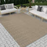 Nautica Geometric Indoor / Outdoor Area Rug in Brown & Reviews | Wayfair