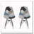 Patchwork Accent Chair Dining Armchair