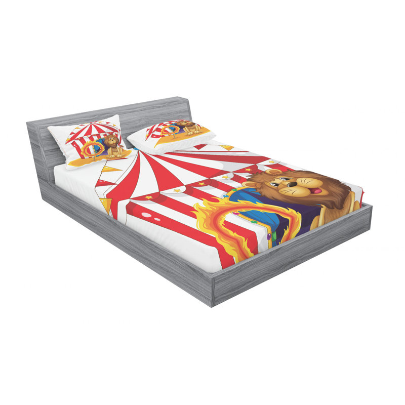 Microfiber Sheet Set, Queen Sheet Set with Fitted Sheet
