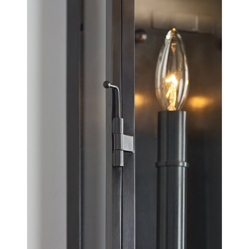 Chapman & Myers Linear Lantern Tall, Bronze