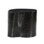 Dulcie End Table-Glossy Black Cast Aluminum