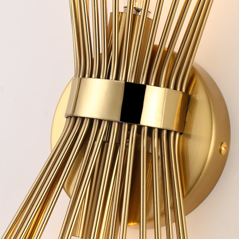 Jovenko Candle Wall Light, Gold