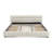 King Size Upholstered Bed ,Comfortable Upholstered Bed Frame, Chenille Fabric, With Headboard And  Bed Frame. With Drawer For Storage.-Beige-850164541-850164535
