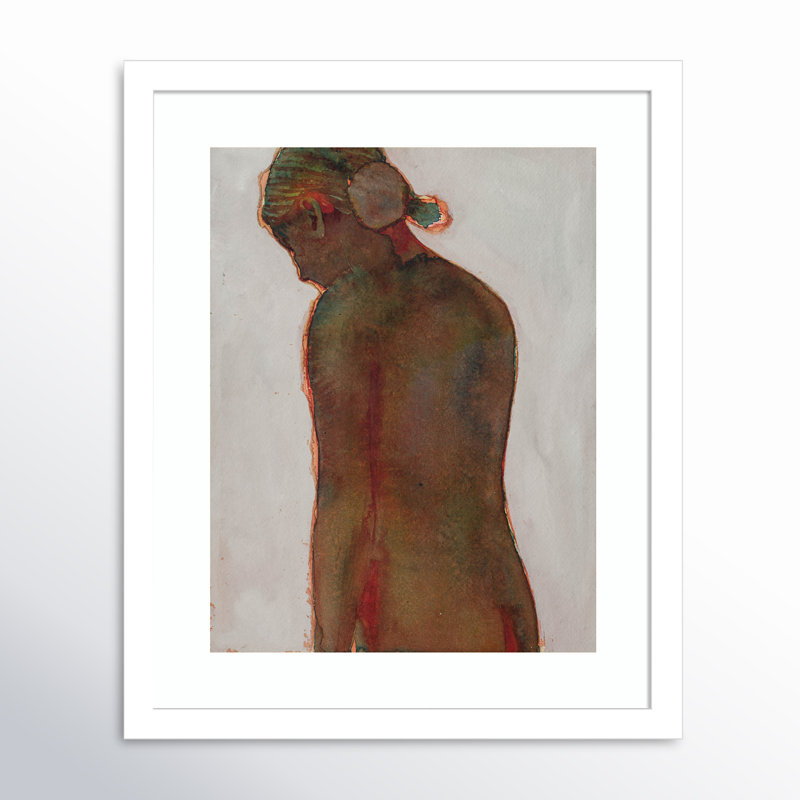 "Charley" encadrée sur papier par Dean Graham, reproduction, Blanc, H 17 po x l 14 po x P 1 po