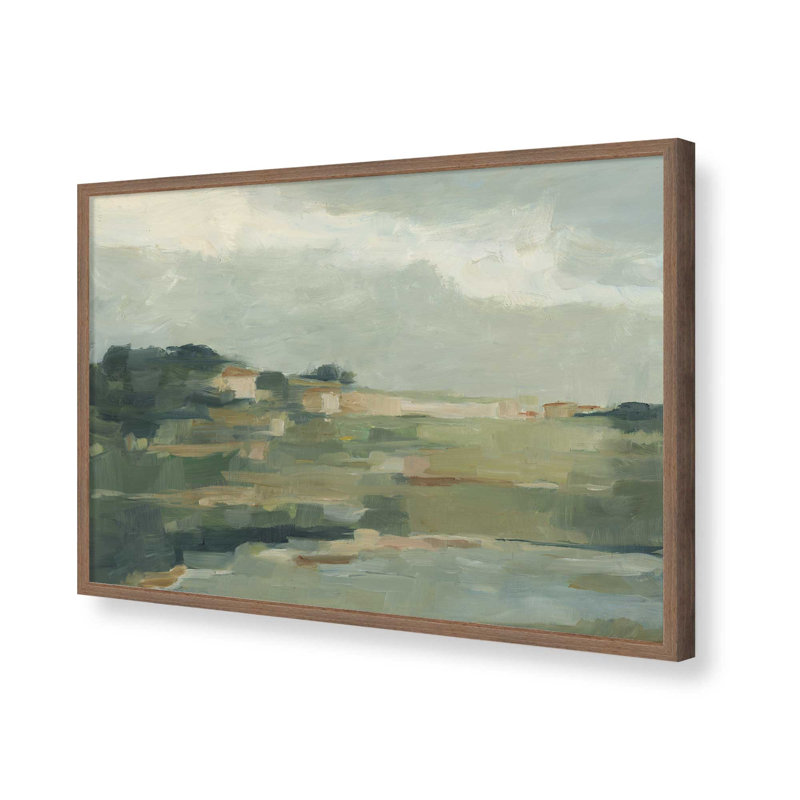 Reproduction d'art, «European European Landscape I» par Ethan Harper, H 36 po x l 48 po, Brown