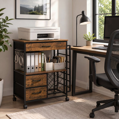 Iron Shelving Unit