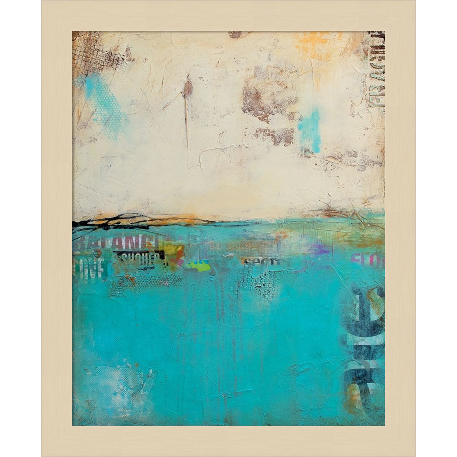 Urban Edge Print by Erin Ashley, Brown, 13" H x 11" W
