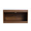 Meuble-lavabo 36 po, brun avec comptoir en résine - armoire 2 portes, bois d'ingénierie résistant à l'usure et à la déchirure, meuble-lavabo 36 po, lavabo, bois, garde un attrait durable, pour diverses pièces-120994624