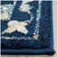 Tapis oriental bleu marine / ivoire Osakis-341183060