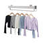 Tringle de garde-robe escamotable de 23,62 po, garde-robe de garde-robe peu encombrant pour pantalons-896801431