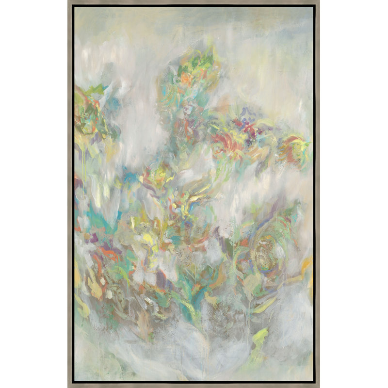 In Spring I Painting by Victor Ryan, Image Brush Gel, 39.75" H x 25.75" W
