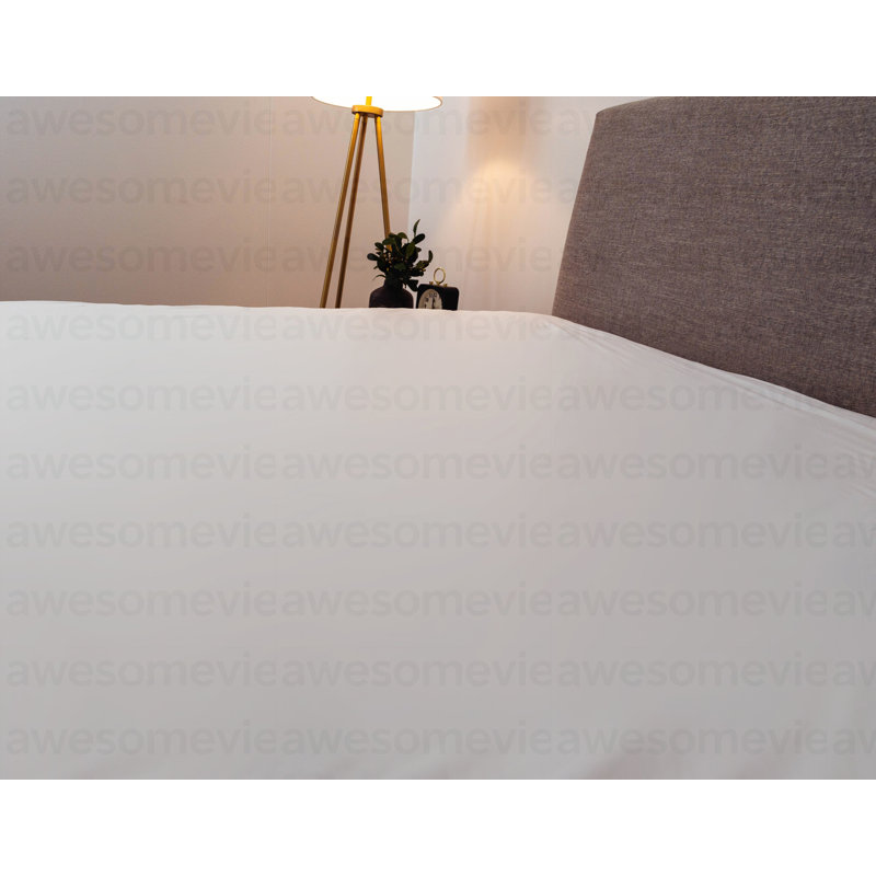 Encased Polyester Hypoallergenic Full Mattress Protector, Full