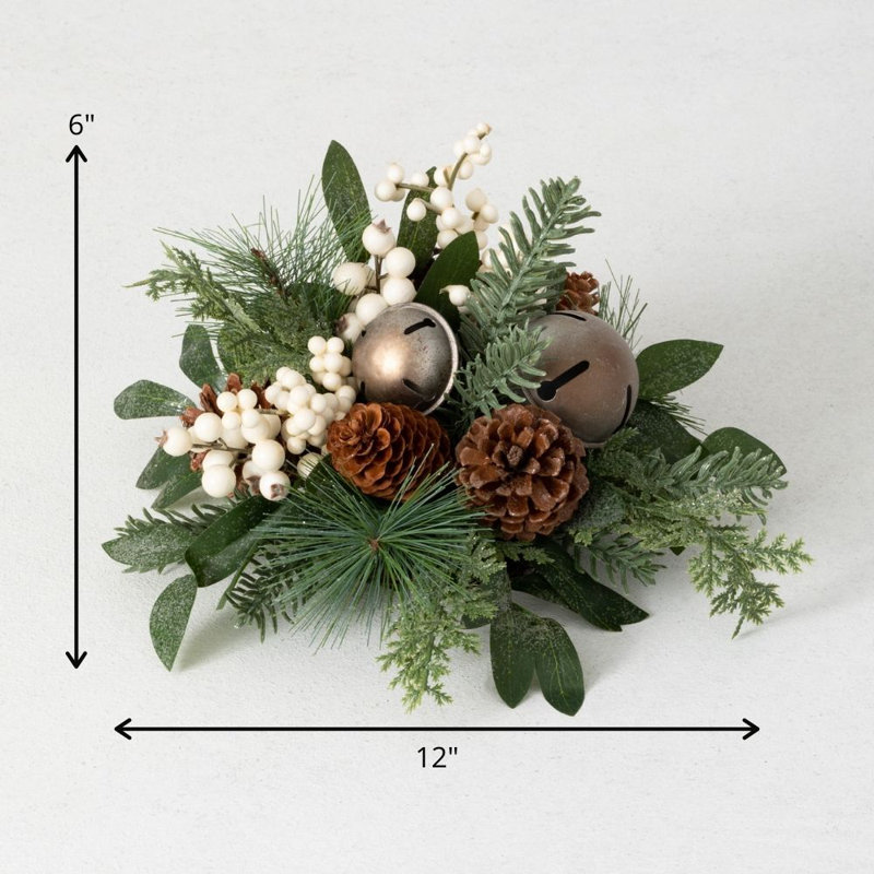 Surber 6'' Faux Pine Orb