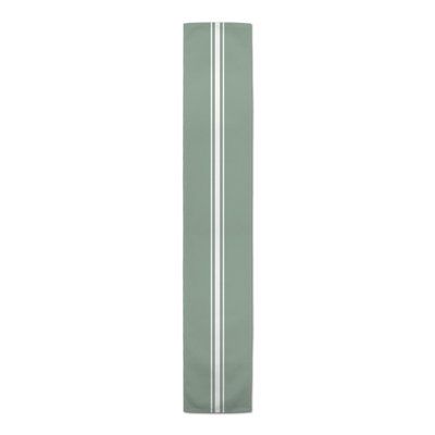 Burnis Rectangle Striped Polyester Table Runner
