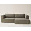 Four-Seater Corner Sofa With Bed Function-1857987654-1857987673