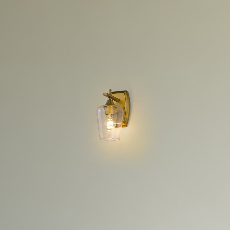 Dahlya Armed Sconce, Olde Brass