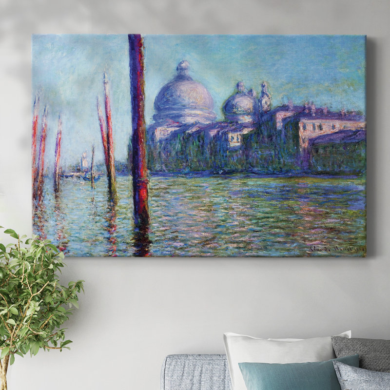 The Grand Canal in Venice, 1908  03-Gallery Wrapped Canvas, 12" H x 18" W
