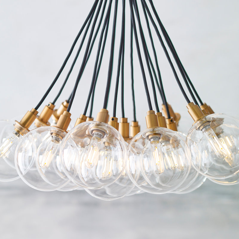 Gambit 19 - Light Pendant, Yes, Aged Brass