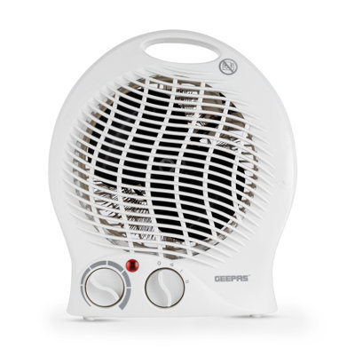 Geepas 2000W 6820 BTU Electric Compact Space Heater with Adjustable Thermostat