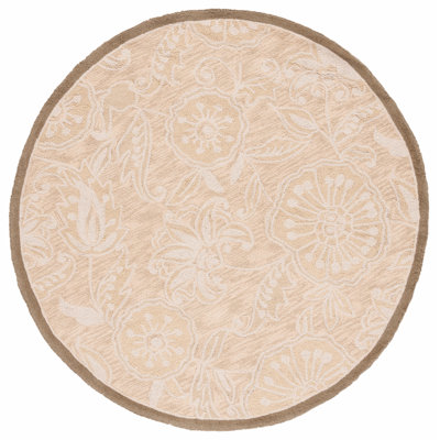 Jonsson Hand Hooked Wool Pile Floral Rug