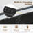 Deviana Metal Bed Frame with Headboard & Footboard and Charging Station, LED Light Included-838016789