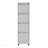 4 Drawer Metal Locking Vertical File Cabinet On Wheels – Heavy-Duty Lockable Cabinet For Home & Office, Black, 17.71"D*15.16"W*52.28"H,White
