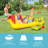 Plastic Novelty Inflatable Pool 44'' H x 90'' W x 131'' L