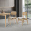 Ensemble repas 5 pièces Solace avec chaises courbées-22406866-20084591
