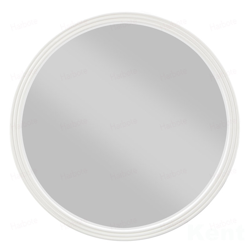 Miroir rond gris Carena